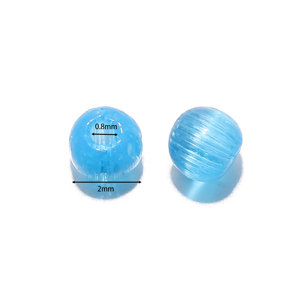 180pcs/Strand 2mm Glass Cat Ey - Glass Seed Beads 2Mm Jewelry Making review and price