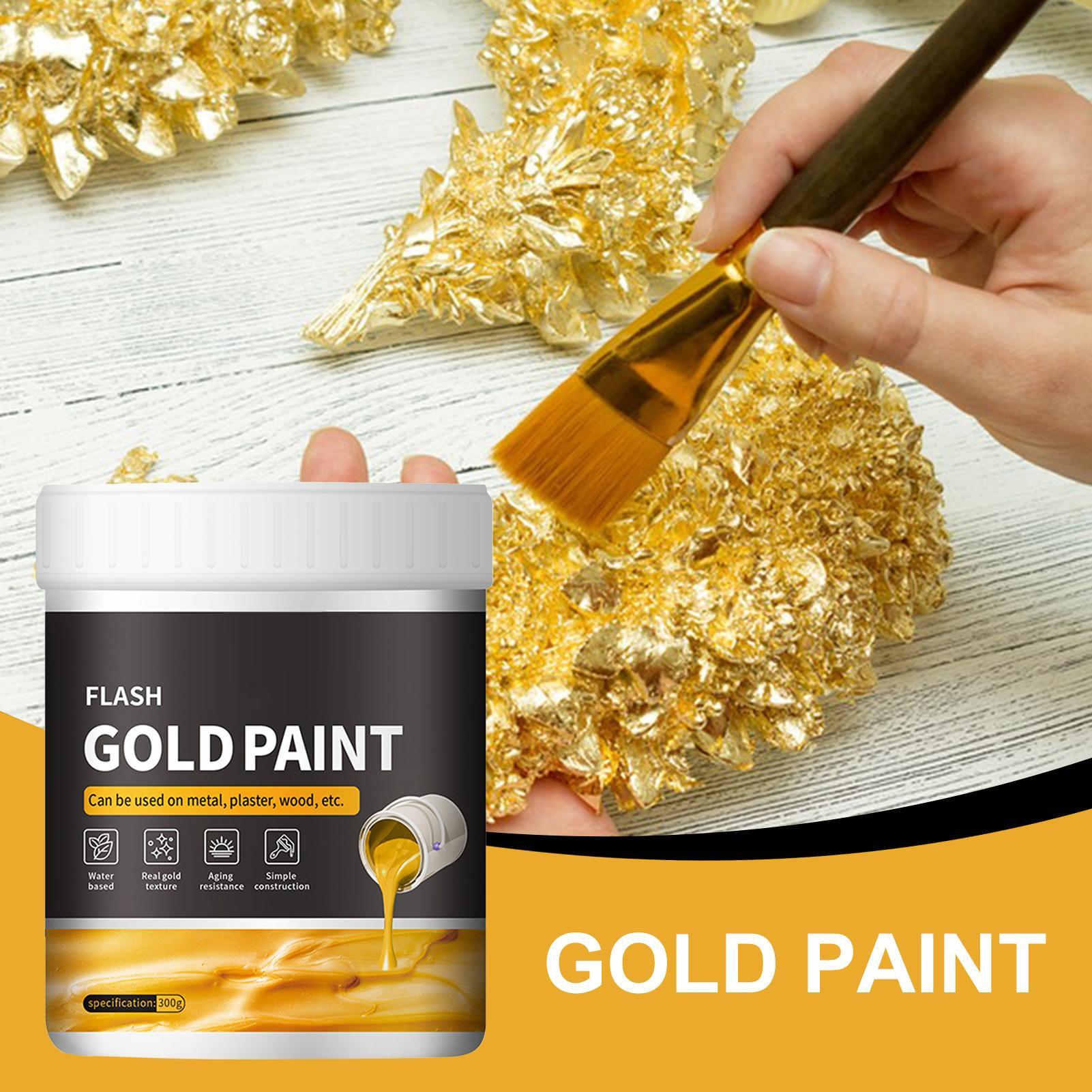 Liquid Gilding Gold Paint 300g - Painting Supplies review and price