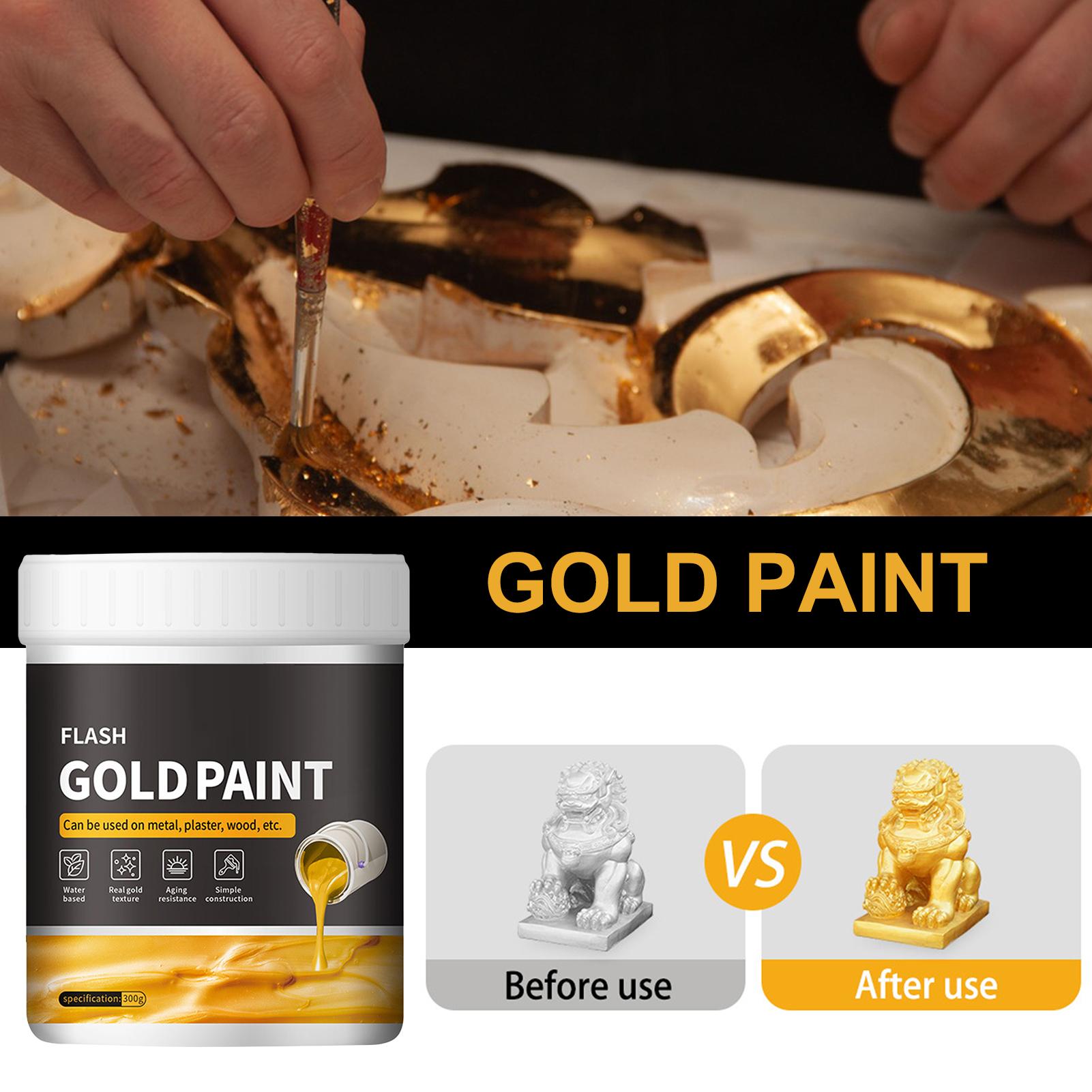 Liquid Gilding Gold Paint 300g - Painting Supplies review and price