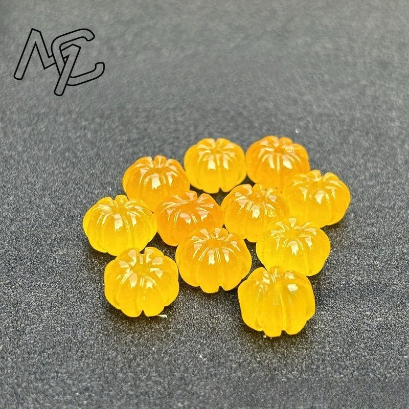 10pcs A Green Jade Pumpkin Bea - Beading review and price
