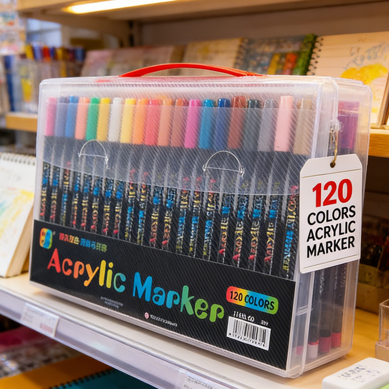 24-120 Colors Dual Tip Acrylic - Painting Supplies review and price
