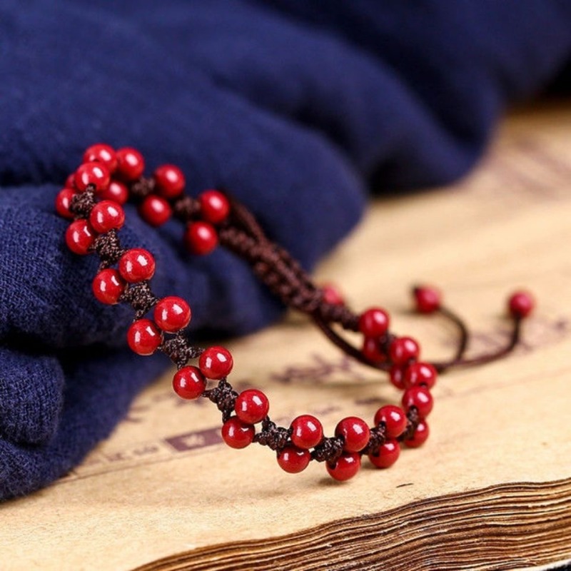 Customized Natural Red Cinnaba - Beading review and price