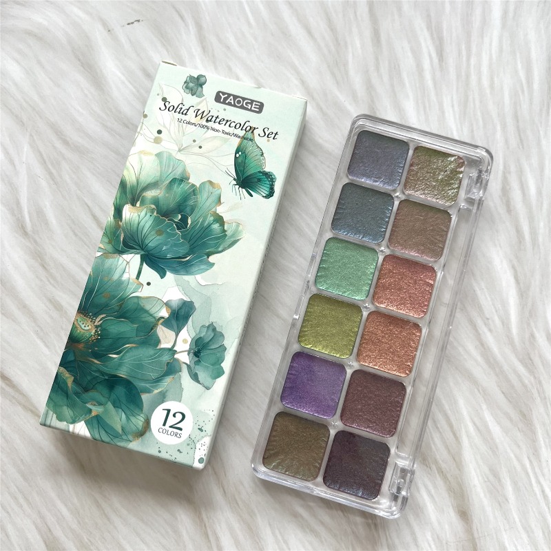 Chameleon Solid Watercolor Pai - Watercolor Paint Set Solid Pigment review and price