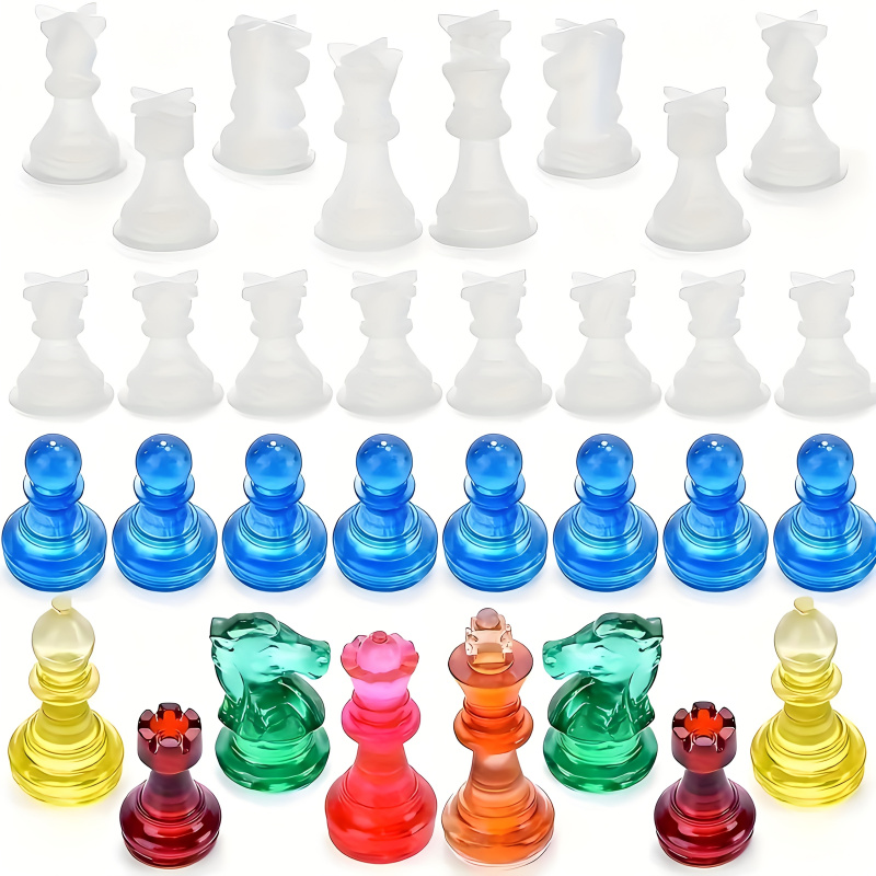 11Chessboard16Resin Silicone M - Silicone Epoxy Resin Molds Set review and price
