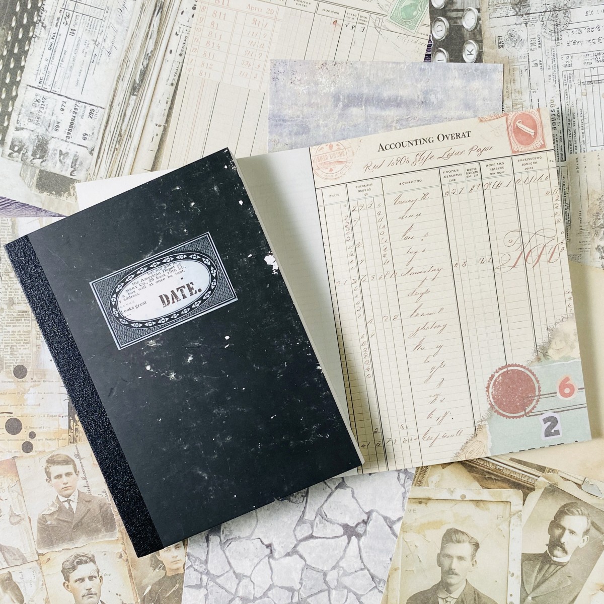 100sheets Vintage Scrapbook Pa - Vintage Junk Journal Scrapbooking Paper review and price