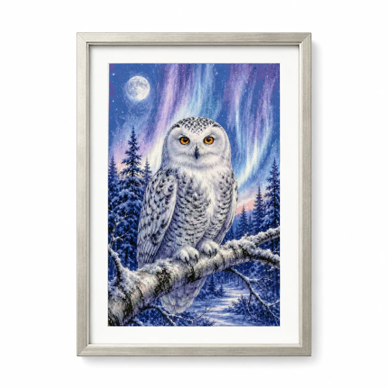 [ZZ8820-Winter Watch Owl] | Be - Cross Stitch Stamped Kits Beginners review and price
