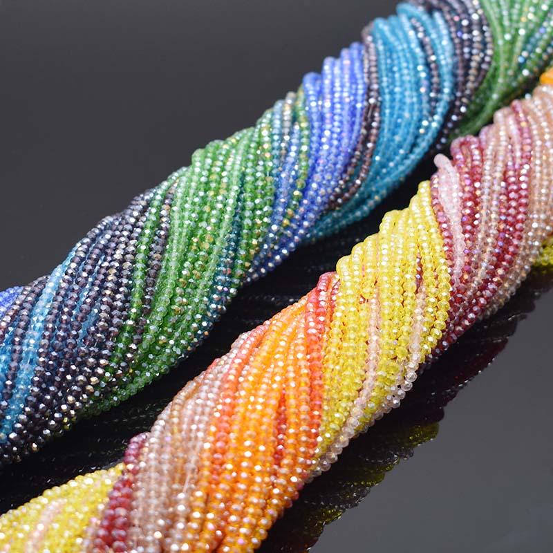 Plating AB Color Transparent S - Glass Seed Beads 2Mm Jewelry Making review and price